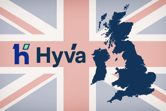 How many Hyvä sites are there in the UK? 