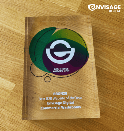 Ecommerce award for Envisage Digital Hyvä site build 
