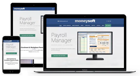 Moneysoft site on multiple devices