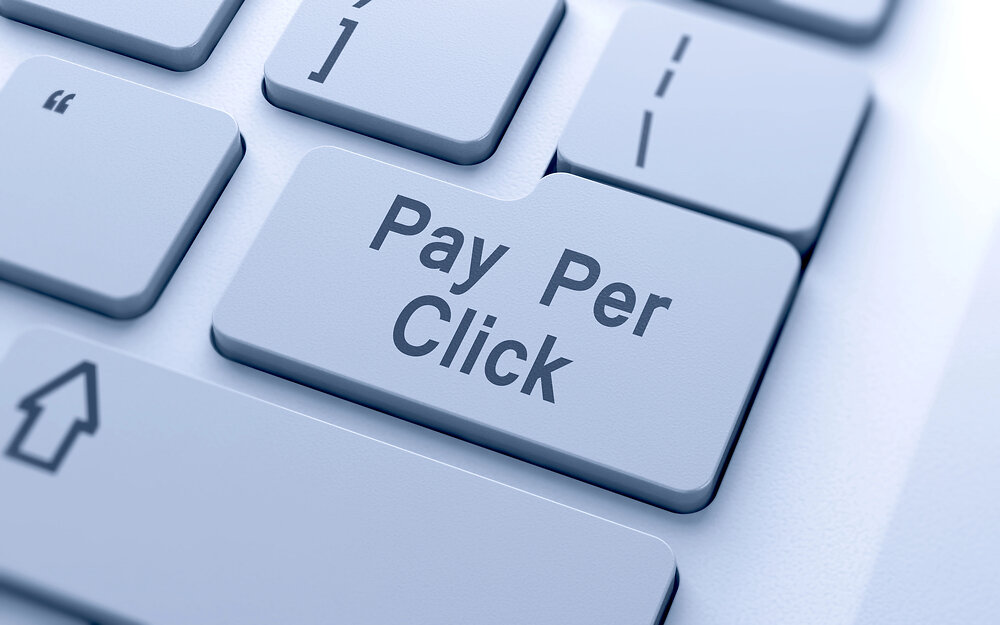 pay per click button on keyboard