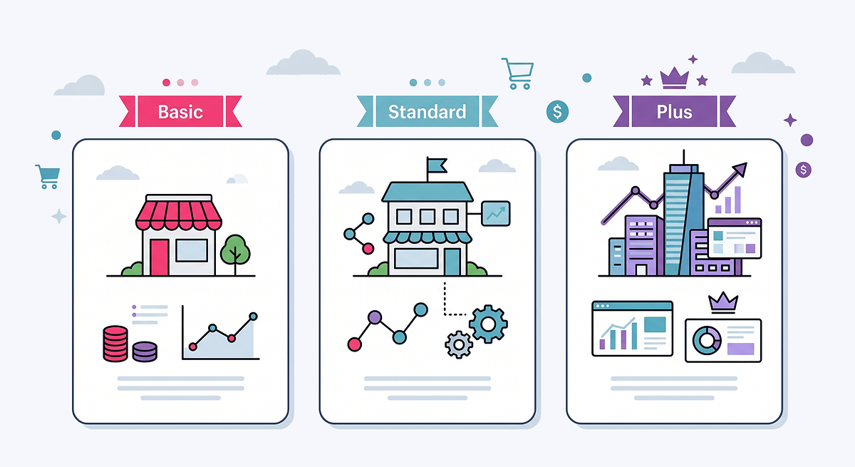 Transparent Pricing Plans Illustration
